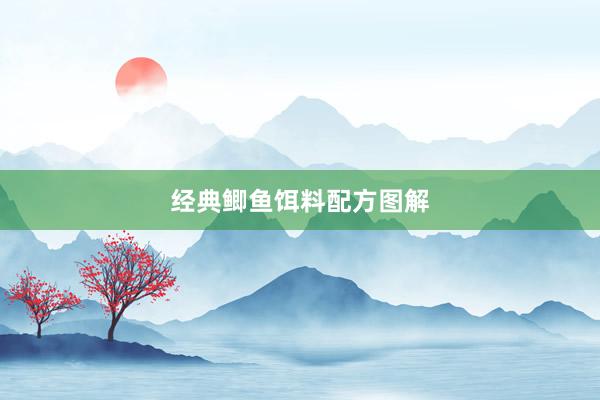 经典鲫鱼饵料配方图解